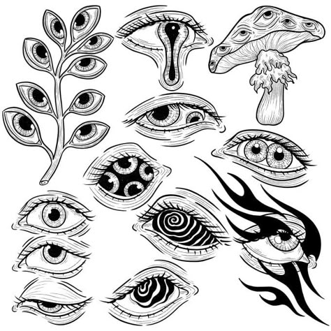 Bahasa Jepun, Tattoo Flash Art, Flash Art, Trippy Art, Hippie Art, Tattoo Design Drawings, Things To Draw, Cool Art Drawings, Tattoo Flash