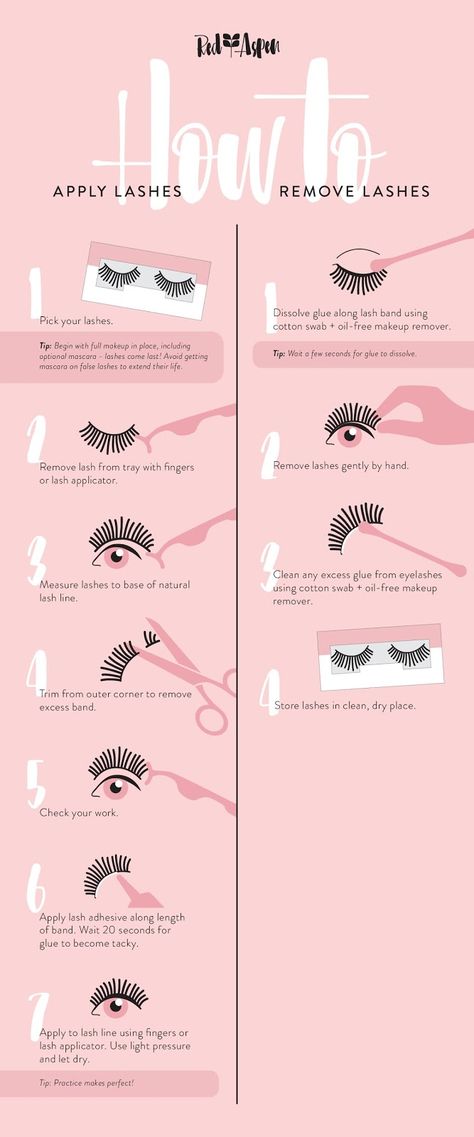 Different False Lash Styles, How Put Eyelashes On, Red Aspen Lashes, How To False Lashes, Lash Application Tips, How To False Eyelashes, How To Apply Falsies, How To Use False Eyelashes, How To Make False Eyelashes