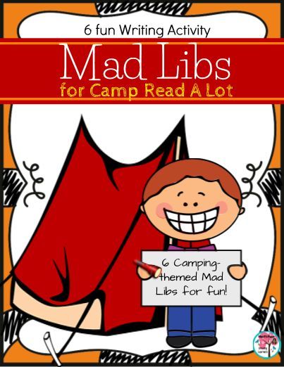 Camp Read Alot, Camp Read A Lot, Family Literacy Night, Read A Thon, Fun Writing Activities, Camp Read, Camping Classroom, Reading Night, Camping Theme Classroom