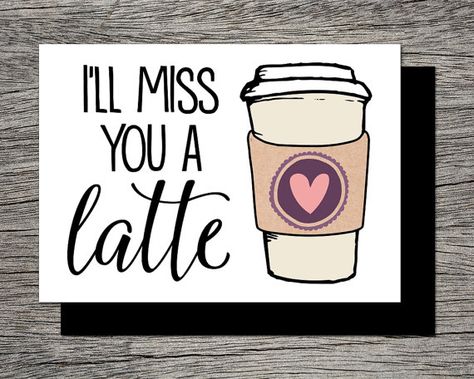 Printable Farewell Card /Printable Goodbye by RiverRainDesigns Diy Goodbye Cards, Card Puns, Farewell Ideas, Goodbye Cards, Birthday Card Puns, Farewell Card, Goodbye And Good Luck, I Miss You Card, Goodbye Party