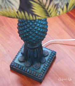 Lilyfield Life: Retro Pineapple Lamp Makeover Pineapple Lamp, Lamp Makeover, Pineapple Decor, How To Make Brown, Wood Lamps, Diy Lamp, Home Trends, Handmade Business, Crafty Stuff