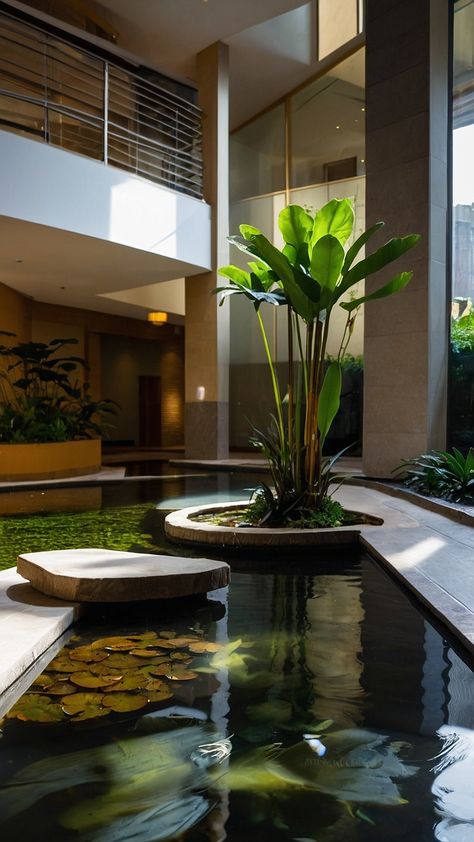 Transform your living room with these small indoor pond ideas Discover small pond design ideas for living rooms DIY garden plants for aquatic turtle tank ideas koi pond inspiration and more Let nature flourish in your home Small Pond Design, Aquatic Turtle Tank Ideas, Diy Koi Pond, Indoor Pond Ideas, Pond Design Ideas, Pond Inspiration, Aquatic Turtle Tank, Turtle Tank Ideas, Indoor Pond