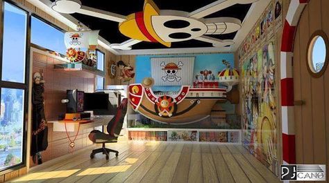 One Piece Room--- I need his in my life!!! Ceiling, Room Decor, One Piece, Anime