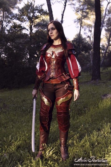 Larp Costumes, Armor Clothing, Female Armor, Larp Costume, Leather Armor, Medieval Dress, Fantasy Costumes, Fantasy Armor, Fantasy Dress