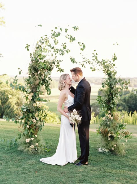 Simple Wedding Arbor, Branch Arch Wedding, Floral Arbor, French Country Wedding, Wedding Arbors, Floral Arch Wedding, Event Florals, Ceremony Florals, Floral Installation