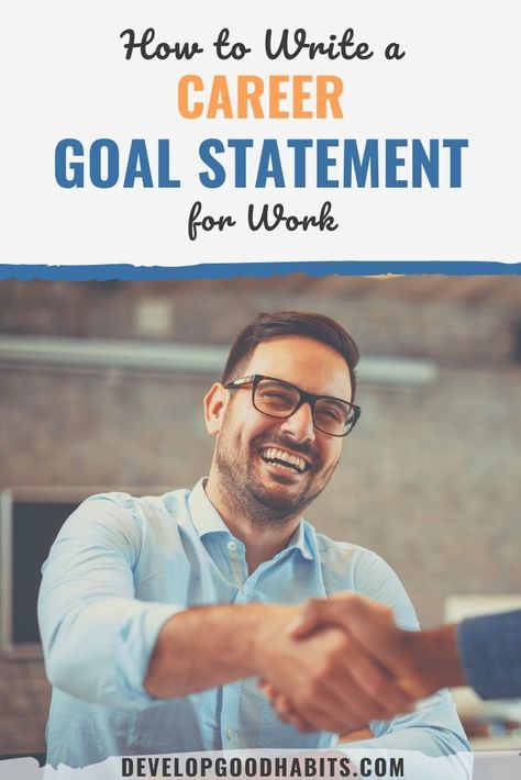 Goal Statement Examples, Career Goals Examples, Goals Examples, Career Building, Career Goal, What Are Your Goals, Portfolio Examples, Work Goals, Writing Goals