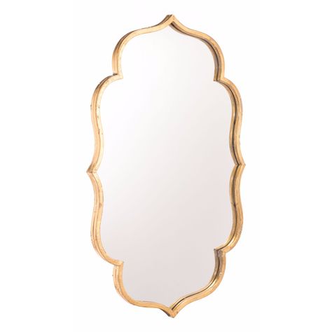 Issa Mirror Scalloped Mirror, Gold Bed, Suite Bathroom, Gold Mirror Wall, Mirror Gold, Accent Mirror, Modern Mirror, Sweet Peach, High Fashion Home