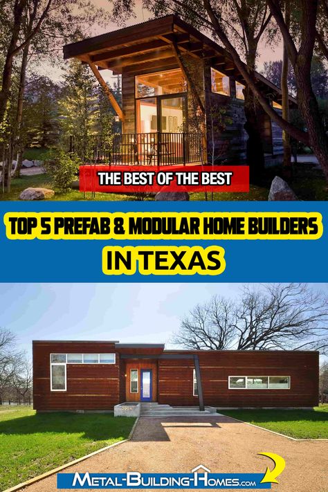 f you want a prefabricated home built on your property in Texas, you’ve come to the right place. This article covers the six best companies to complete the job for you. Though most of these companies aren’t based in Texas, they offer nationwide shipping for all new homes and work perfectly as the contractor of your dream home. Modular Homes Texas, Country Courtyard, Small Mobile Homes, Icf Home, Prefabricated Home, Modular Home Builders, Modular Homes For Sale, Prefab Modular Homes, Modular Home Floor Plans