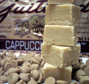 Culinary in the Desert: Cappuccino Fudge Cappuccino Fudge Recipe, Evaporated Milk Coffee, Coffee Fudge Recipes, File Powder, Fantasy Fudge Recipe, One Has To Go, Coffee Fudge, Fantasy Fudge, Can Diced Tomatoes