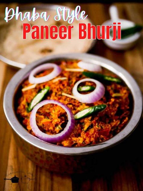 Paneer Burji, Paneer Bhurji Recipe, Healthy Indian Snacks, Bhurji Recipe, Paneer Bhurji, Indian Delicacies, Desi Recipes, Bengali Recipes, Indian Meals