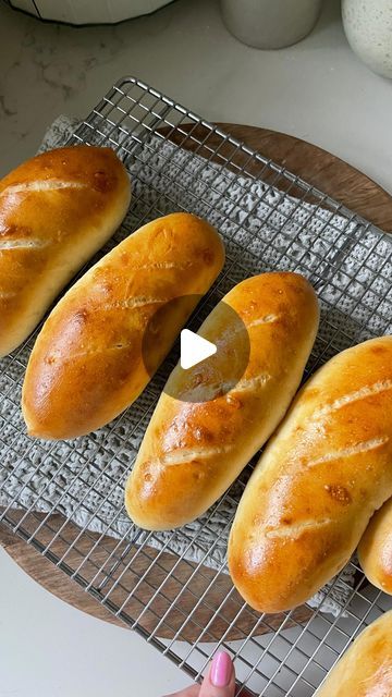 Berg Bakes on Instagram: "Sandwich rolls 🥖 or mini french breads? Not sure what to call these but they are heavenly. Recipe is in the video but I will also post it to bergbakes.com! We used them for French dip sandwiches and they were so good. #bergbakes #bread #frenchbread #baguette" Mini Rolls Recipe, Bread Baking Videos, Buggettes Bread Sandwich, Mini Baguette Sandwiches, French Bread Recipe Homemade, Bread Making Videos, Roll Bun Hairstyle, French Garlic Bread, Bread Design Ideas