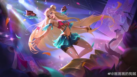 Ocean Song Seraphine, Your Name Wallpaper, Oceans Song, Ahri Lol, Wild Rift, League Memes, Star Guardian, Wallpaper Iphone Neon, League Of Legends Characters