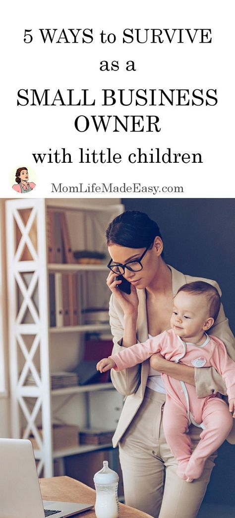 Survive as a Small Business Owner with Little Children - Mom Life Made Easy Single Working Mom, Best Chest Workout, Small Business Start Up, Mom Entrepreneur, Surviving Motherhood, How Many Kids, Business Degree, Business Organization, Small Business Ideas