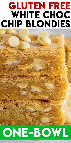 Becky Excell, Blondies Recipe Easy, Sweet Foods, Blondies Recipe, Dinner Bell, Gluten Free Treats, Gf Recipes, Gluten Free Cakes, Baking Tins