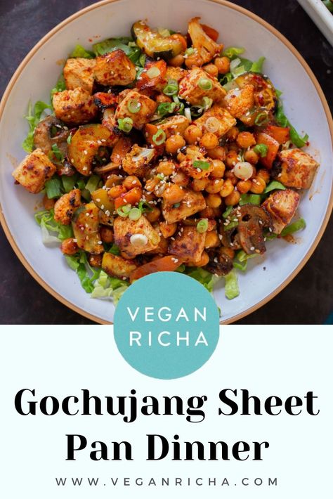 A gochujang tofu bowl is an easy, flavor-packed way to use up leftover veggies. Serve your gochujang bowl over rice, lettuce, or noodles. It’s such a versatile meal! Dinner Over Rice, Gochujang Tofu, Gochujang Recipe, Leftover Veggies, Tofu Bowl, Vegetarian Mains, Vegan Entrees, Instant Pot Cookbook, Vegan Entree