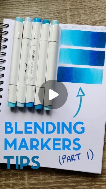 Marker Painting Drawings, Coptic Marker Drawings, Cute Drawing Ideas With Markers, Alcohol Marker Tips And Tricks, How To Blend Ohuhu Markers, How To Blend With Alcohol Markers, Best Markers For Coloring, Blending Alcohol Markers, Drawings With Color Markers