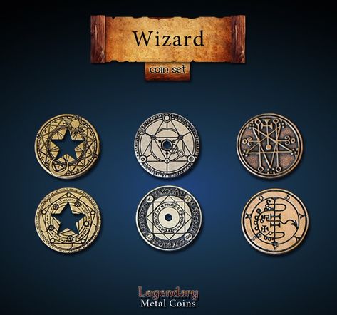 Fantasy Currency, Dnd Equipment, Fantasy Coins, Historical Coins, Currency Design, Money Pictures, Coin Design, Copper Coins, Minecraft Architecture