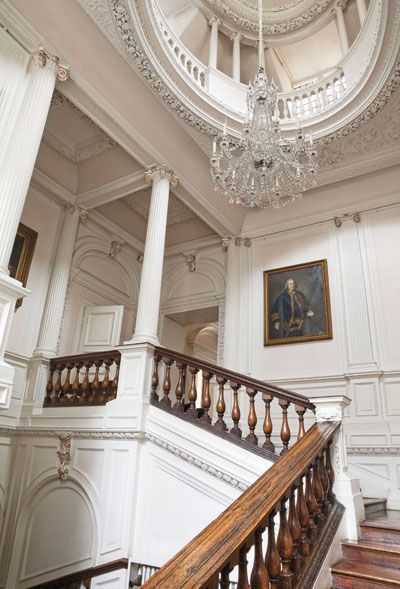 English Manor Houses Interior, Stair Design Architecture, Dream Castle, House Staircase, English Interior, Georgian Architecture, House London, English Manor, The Close