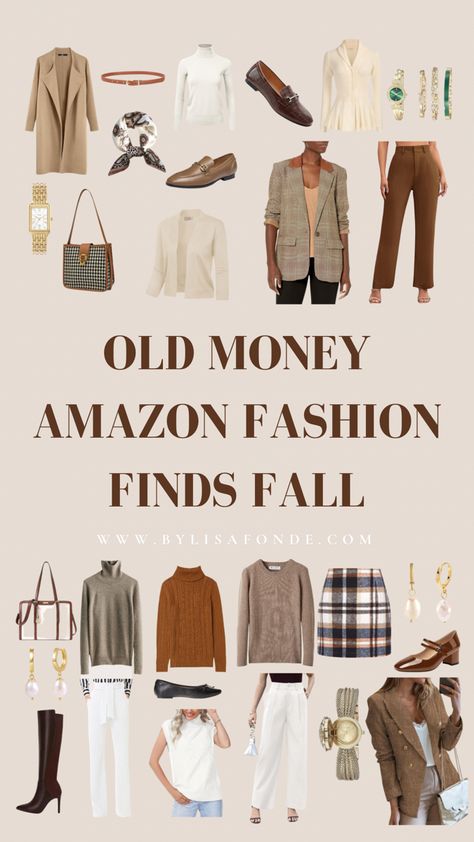 Find the best old money Amazon fashion finds for fall 2023 in this article. Old money aesthetic fall. Old money style fall. Old money fall outfits. Old money amazon. Classy Amazon finds fall. Best Amazon Clothing Finds Fall. Old Money Outfit Amazon, Old Money Style Capsule Wardrobe, Old Money Aesthetic Amazon Finds, Amazon Old Money Outfits, Fall Outfits Old Money Aesthetic, Old Money Outfits Women Fall, British Old Money Outfits, Fall Quiet Luxury Outfits, Classy Amazon Finds