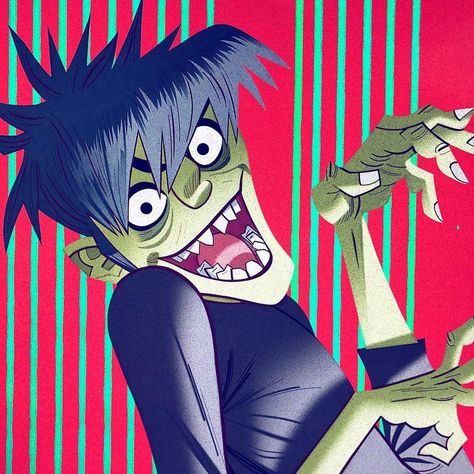 Murdoc Gorillaz, Jamie Hewlett Art, Murdoc Niccals, Monster Museum, Monkeys Band, Jamie Hewlett, Gorillaz Art, My Heart Hurts, Daft Punk