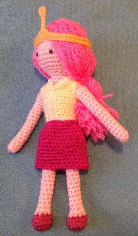 Prismo Adventure Time Crochet, Adventure Time Amigurumi, Adventure Time Crochet, Popular Crochet, Beginner Crochet Tutorial, Kawaii Crochet, Beginner Crochet Projects, Princess Bubblegum, Crochet Decoration