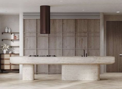 Sao Bento, Kitchen Design Gallery, Minimal Kitchen, Kitchen Island Design, Island Design, Architecture Interiors, Kitchen Room Design, Kitchen Inspiration Design, Marble Table