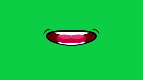 Cartoon Mouth Lip Sync, Mouth Talking Green Screen, Mouth Green Screen, Anime Mouth, Cartoon Mouths, Anime Mouths, Loop Animation, Clear Skin Face, Screen Background