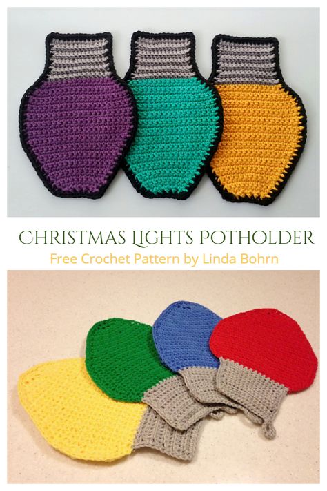 12 Christmas Potholder Free Crochet Patterns & Paid - DIY Magazine Crochet Potholders Free Patterns Hot Pads, Christmas Potholders Crochet Free Pattern, Crochet Christmas Hot Pads Free Pattern, Crochet Holiday Coasters Free Pattern, Free Crochet Patterns Winter, Crochet Christmas Pot Holders Free Pattern, Crocheted Potholders Patterns Free, Christmas Crochet Pot Holders Free Pattern, Christmas Crochet Hot Pads