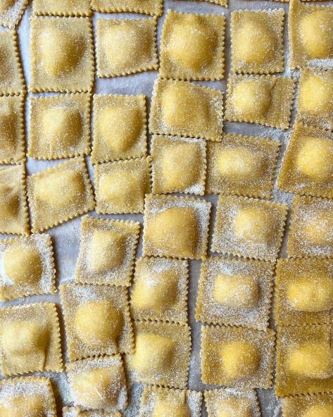 Cheese Ravioli Recipe (Homemade) | Kitchn Cheese Ravioli Recipe, Ravioli Recipe Homemade, Spinach And Ricotta Ravioli, Ravioli Filling, Ricotta Ravioli, Empanadas Dough, Christmas Meals, Pasta Meals, Homemade Ravioli