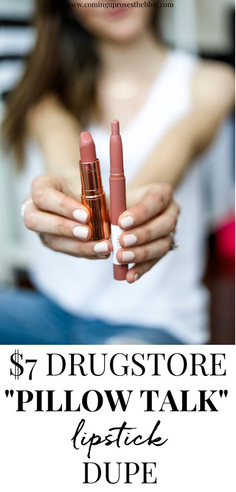 Lipstick Drugstore, Charlotte Tilbury Pillow Talk Lipstick, Best Drugstore Lipstick, Lipstick Maybelline, Pillow Talk Lipstick, Charlotte Tilbury Pillow Talk, Charlotte Tilbury Lipstick, Drugstore Lips, Drugstore Lipstick