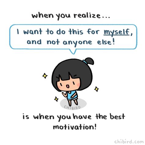 Motivation for all my friends on this Wednesday! ✨Find that determination from within you! 92/100 patrons to my first goal! 😄 Thank you to everyone who’s joined me in this journey! Webtoon | Instagram Chi Bird, Motivational Drawings, Gross Stuff, Cute Motivational Quotes, Cheer Up Quotes, Cute Inspirational Quotes, Good Motivation, Cute Messages, Spiritual Health