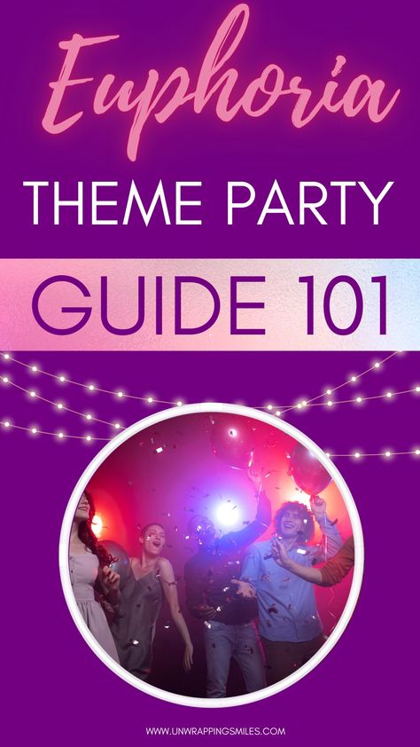 Euphoria themed party Euphoria Party Ideas, Euphoria Theme Party, Euphoria Themed Party, Decorations Items, Euphoria Party, Invitation Etiquette, Communication Board, Dating Tips, Themed Party