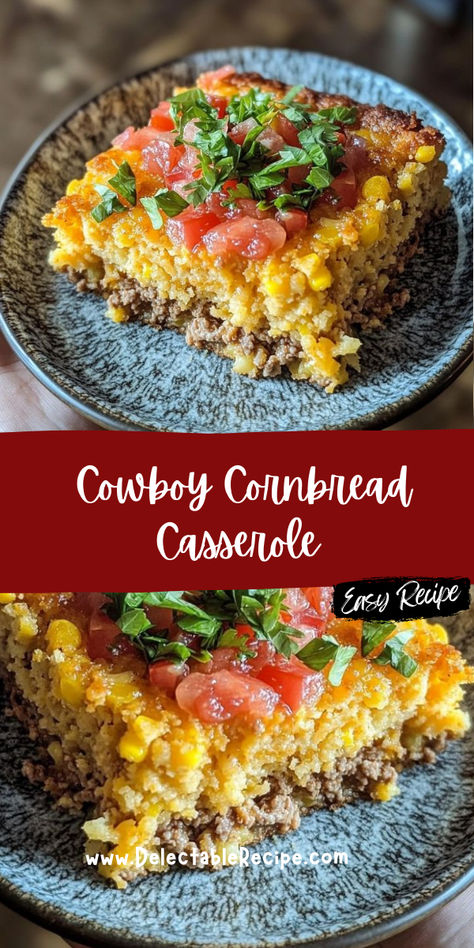 What To Serve With Cornbread, Cowboy Casserole Cornbread, Cowboy Dishes, Cowboy Cornbread Casserole, Ground Beef Beans, Low Carb Cornbread, Cowboy Cornbread, Chicken Casserole Recipes Healthy, Kent Rollins