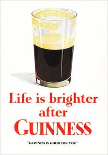 Guinness-life-brighter-2 | Jay Brooks | Flickr Guinness Advert, Irish Beer, Guinness Beer, Beer Ad, Beer Poster, Mother Milk, Old Advertisements, Beer Brands, Retro Advertising