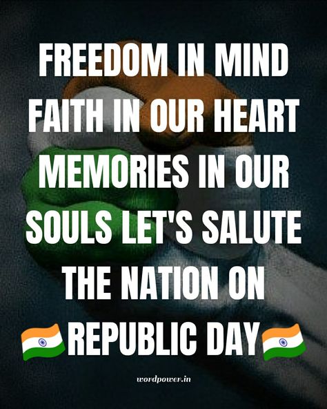 Happy Republic Day 2019 #India #republicday #republicday2019 #26January 26 January Republic Day Quotes, Happy Republic Day Quotes, Quotes On Republic Day, Republic Day Quotes, Vanity Ikea, India Quotes, The Best Motivational Quotes, Festival Quotes, Republic Day India