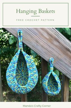 Crochet Hanging Storage Baskets, Crochet Wall Hanging Basket Pattern Free, Crochet Teardrop Basket Free Pattern, Crochet Hanging Basket Pattern Free, Crochet Hanging Baskets Free Patterns, Crochet Planters, Crochet Hanging Basket, Crocheted Baskets, Crochet Plant Hanger