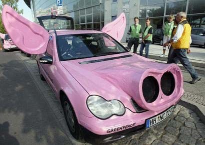 Funny, Crazy, Terrible Car Mods - Gallery Car Fails, Strange Cars, Weird Cars, Car Mods, Pink Car, Fancy Cars, Unique Cars, Car Humor, Cute Cars