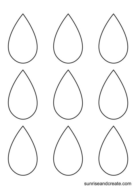 Free Printable Raindrop Templates Umbrella Template, Storybook Forest, Cute Coloring Page, Spring Classroom, Kids Work, Vbs 2024, Pinterest Crafts, Reading Logs, Teacher Planning