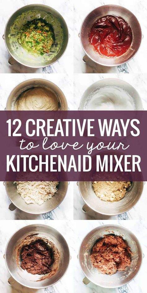 Kitchenaid Stand Mixer Recipes, Stand Mixer Recipes, Kitchen Aid Recipes, Pinch Of Yum, Mixer Recipes, Kitchenaid Artisan, Kitchenaid Mixer, Kitchenaid Stand Mixer, Cooking Hacks