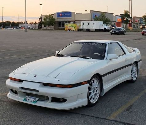 A70 Supra! 🤍  @kmooreingolf #jdm #supercars #supra #toyota #iconiccars #car #cars 1990 Toyota Supra, Supra Old Model, A70 Supra, Toyota Supra A70, Mk3 Supra, Supra Jdm, Supra Mk3, Toyota Supra Mk3, Street Racer