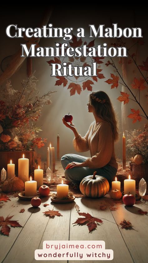 Discover a personal and powerful Mabon manifestation ritual to align with the autumn equinox's energy. Prepare your sacred space, set clear intentions, and harness the magic of Mabon to bring your dreams to life. Reflect on achievements, release what no longer serves you, and plant seeds for future desires. Embrace the balance and gratitude of this beautiful season and watch your manifestations unfold. Join me in celebrating Mabon and nurturing your spiritual journey. Mabon Celebration 2024, Releasing Ritual, Mabon Rituals, Hello Witchling, Mabon Ritual, Autumn Equinox Ritual, Mabon Celebration, Manifestation Ritual, Samhain Ritual