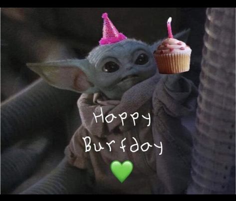 Yoda Happy Birthday, Eww People, Yoda Images, Yoda Wallpaper, Yoda Funny, Happy Birthday Baby, Funny Happy Birthday, Star Wars Birthday, Happy Birthday Messages