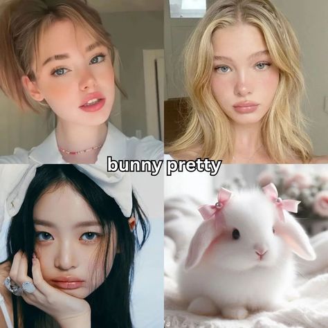 Bunny Pretty Type Of Beauty, Fox Pretty, Bunny Pretty, Meditation Lifestyle, Cat Pretty, Woman Inspiration, Women Ceo, Pretty Cat, Aesthetic People