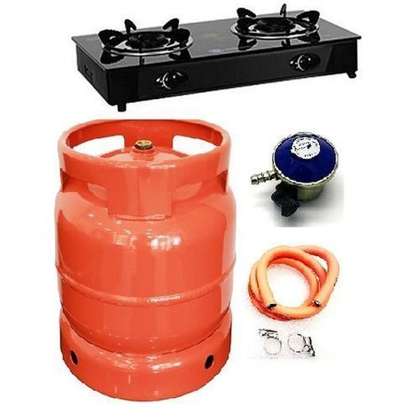 This beautiful and super strong 2 Burner glass Gas Cooker , 12.5 Kg Gas Cylinder is designed and Built with a brass valve which makes the gas cylinder to be very strong, durable and ensures no leaks from the entire body the product. It is made of high quality reinforced metal, and has passed the rigorous quality test carried out by the standard organization of Nigeria (SON) thereby getting S.O.N approval and quality assured standard. This 12.5 kg refillable gas cylinder is accepted in every cook Cooking Gas Cylinder, Cooking Stand, Kitchen Appliances Design, Gold Design Background, Camping Gas, Cool Fire Pits, Gas Hose, Gas Cylinder, Clean Pots