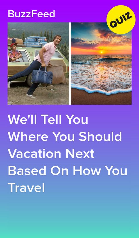 We'll Tell You Where You Should Vacation Next Based On How You Travel Buzzfeed Quiz Crush, Playbuzz Quizzes Disney, Hogwarts Houses Quiz, Time Quiz, Quizzes Funny, Playbuzz Quizzes, House Quiz, Vacation Food, Food Quiz