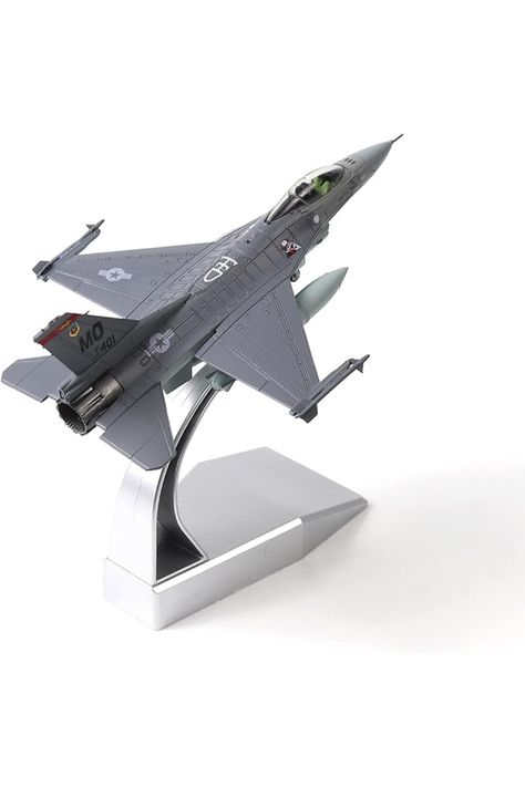 NUOTIE 1/100 F-16C Fighting Falcon Fighter Model Metal DieCast Aircraft Jet Kit Fighter Plane Model Military Airplane for Collection and Gift Model Airplanes Display, Plane Model, Military Airplane, Model Planes, Fighter Planes, Model Airplanes, Bedroom Ideas, Aircraft, Bedroom