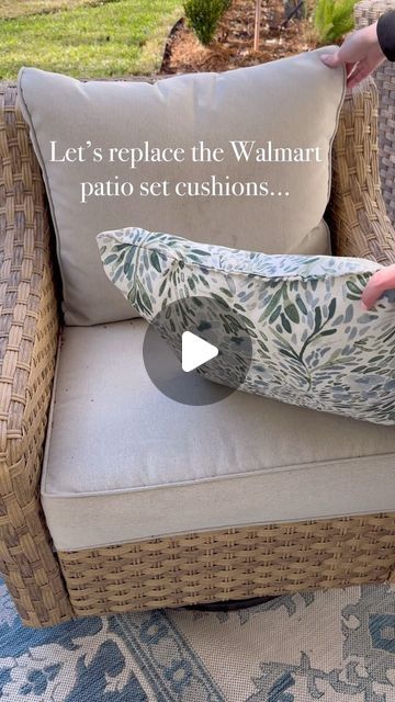 European Cottage, Patio Couch, Couch Cushions, The Chair, Outdoor Lounge Furniture, Cushion Filling, Lounge Furniture, Patio Set, Outdoor Lounge