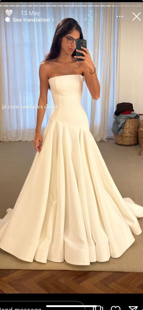 Dream Wedding Ideas Dresses, Classy Wedding, Wedding Mood, Dreamy Wedding, Fashion Mistakes, Wedding Dress Inspiration, Wedding Dresses Simple, Wedding Looks, Dream Wedding Dresses