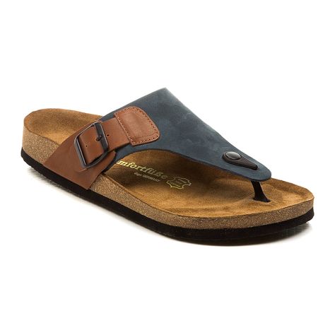 Aksel Sandal // Navy #Sponsored #Aksel, #Sandal, #Navy Leather Slippers For Men, Shoe Makeover, Birkenstock Sandals Arizona, African Clothing For Men, Mens Leather Sandals, Boys Sandals, Birkenstock Sandals, Everyday Shoes, Men's Sandals