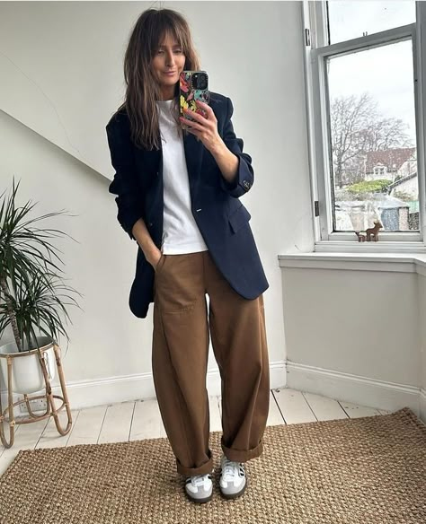 Quoi Porter, Antique Shop, Checked Blazer, Outfit Trends, Sport Chic, My Wardrobe, Blazer Outfits, Vintage Shop, Office Outfits